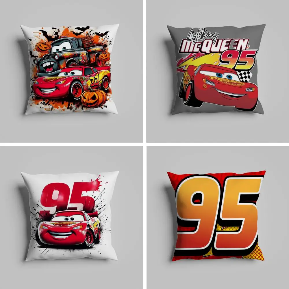 

Pillow Case luxurious home office, sofa decorative Multi sized car seat cushions, pillowcases McQueen Car