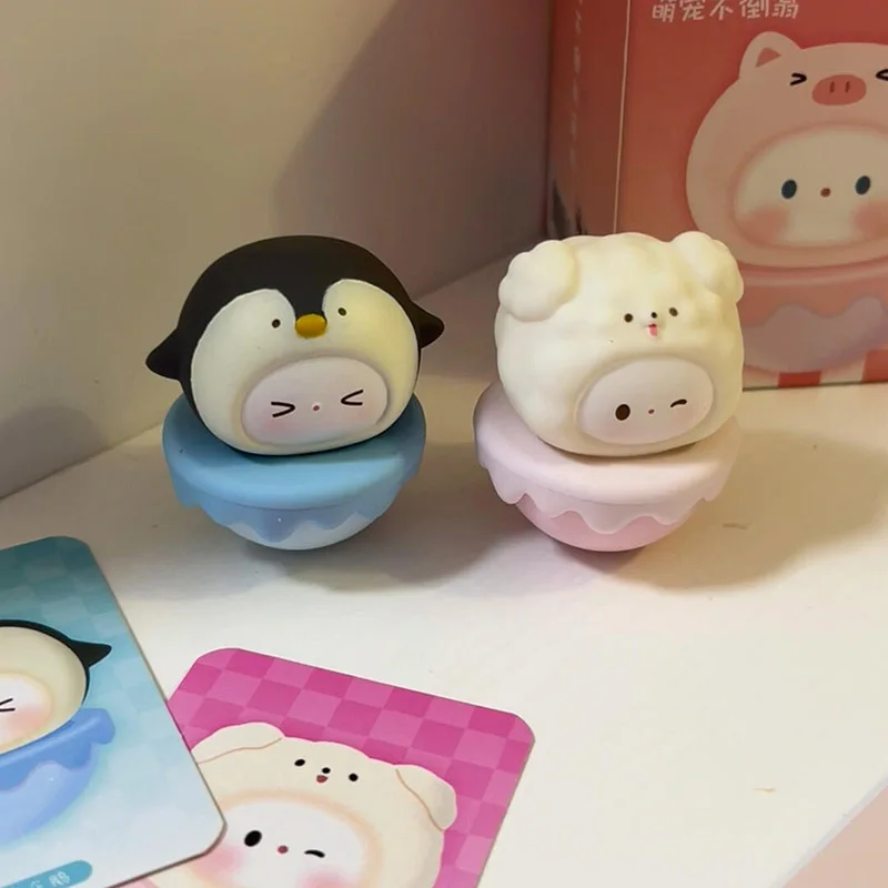 Juguetes de vaso Kawaii y divertidos, baratijas de curación emocional, decoración de escritorio de oficina, herramienta de descompresión de estación de trabajo, regalo para amigos