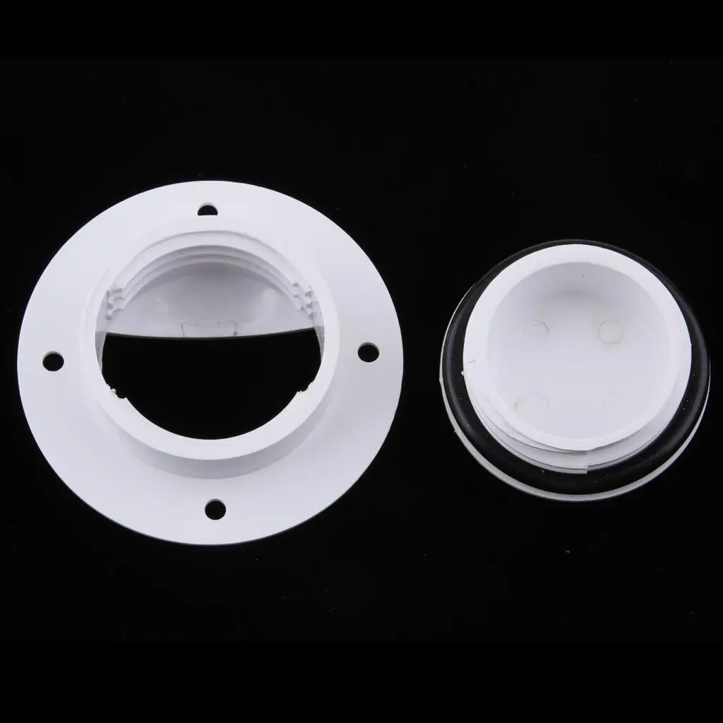 Marine Scupper Stopper Deck Drain Scupper Hole Diameter Large Circle: Approx. 90 Mm / 3.54 Inches