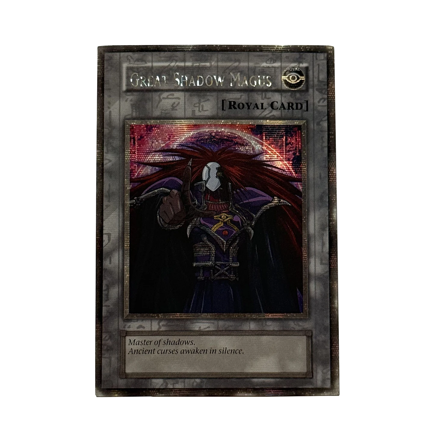 Yu-Gi-Oh! Collection DIY Proxy Cards Bandit King Bakura Great Shadow Magus Anime TCG Fan Art Holo Foil Orica Cards Not Original
