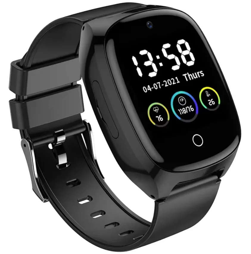 

New D300 4G Elderly Smart Watch Anti-lost GPS SOS Tracker With Heart Rate Blood Pressure Smartwatch for Elder Women Men Safety