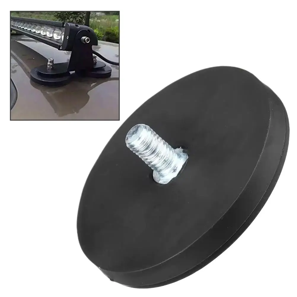 For LED Work Light Bar Holder Bolt Mini Size Magnetic M6 Clamp Offroad 43mm 2PCS Mount Bracket Base SUV T5F3