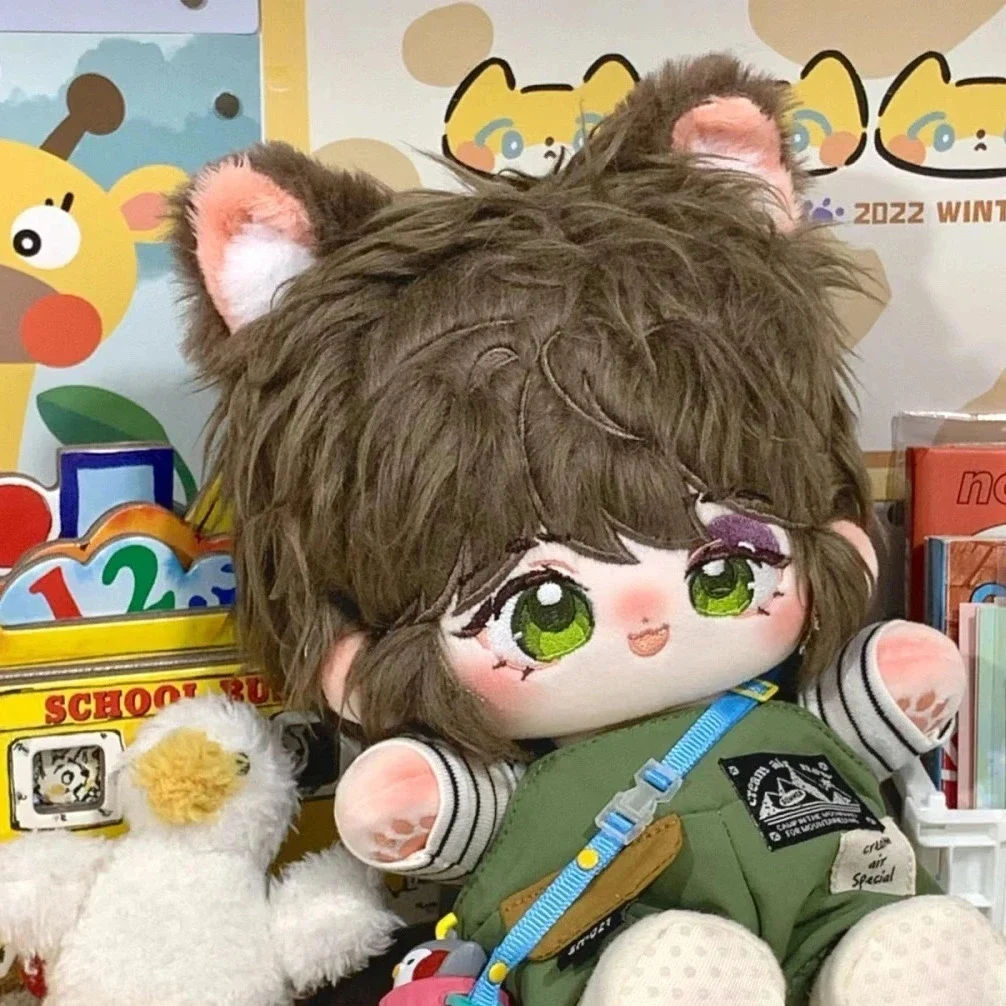 Peluche de 20CM de anime Identity V Luca Balsa prisionero, muñecos de peluche de juguete para niños, Cosplay Kawaii, vestido de cuerpo suave, regalo de Navidad de algodón