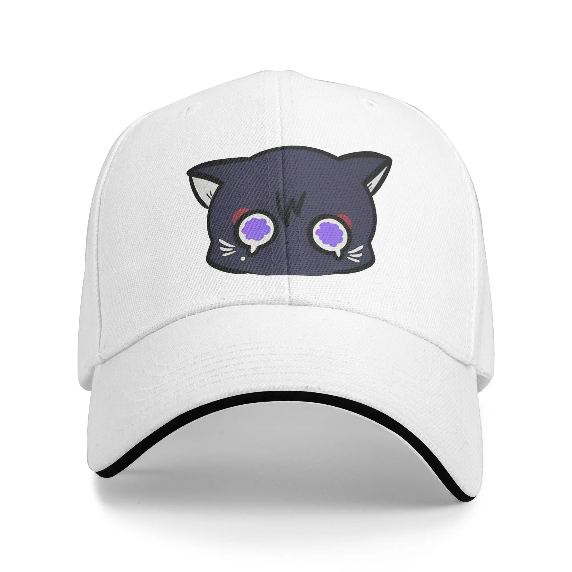 Scarameow Wanderer cat Baseball Cap Fashion Genshin Impact Sandwich Hats Unisex Breathable Dad Hat Outdoor