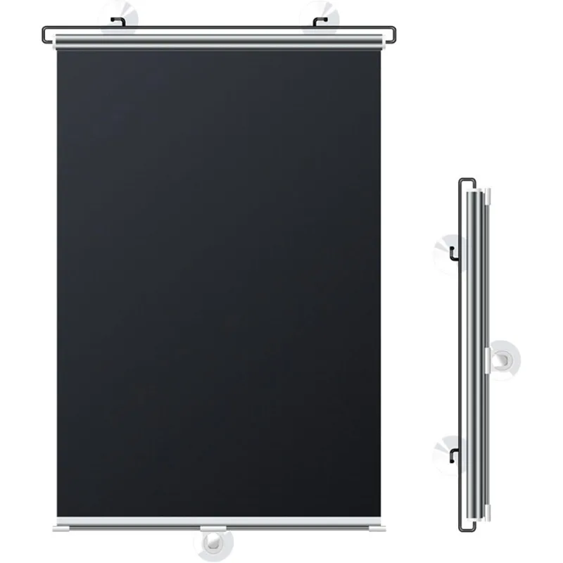 Windows with Suction Cups, Blackout Curtains, Blinds, Wrinkles, Drilled Holes, Roller, Terrace, Bedroom Decoration,drilled Holes