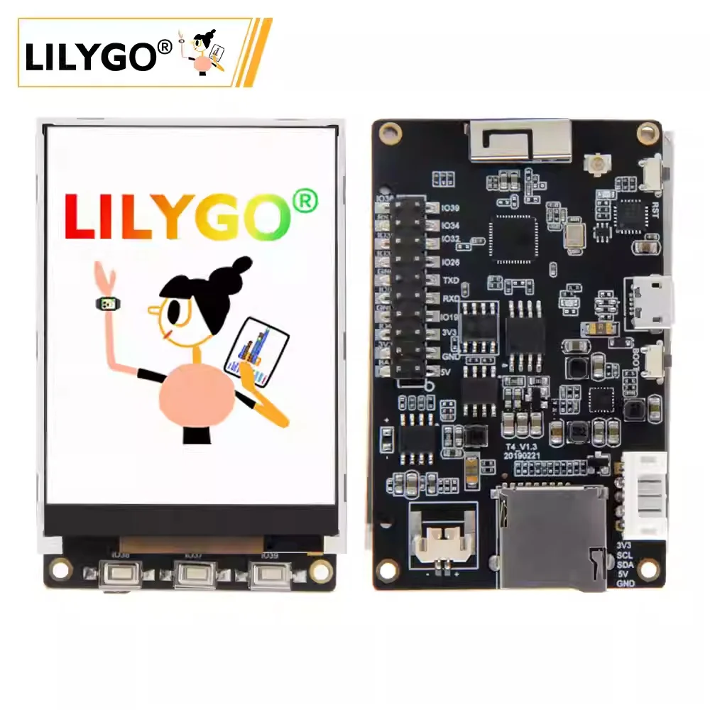 LILYGO® TTGO T4 ESP32 ILI9341 TFT LCD WiFi Bluetooth Development Board