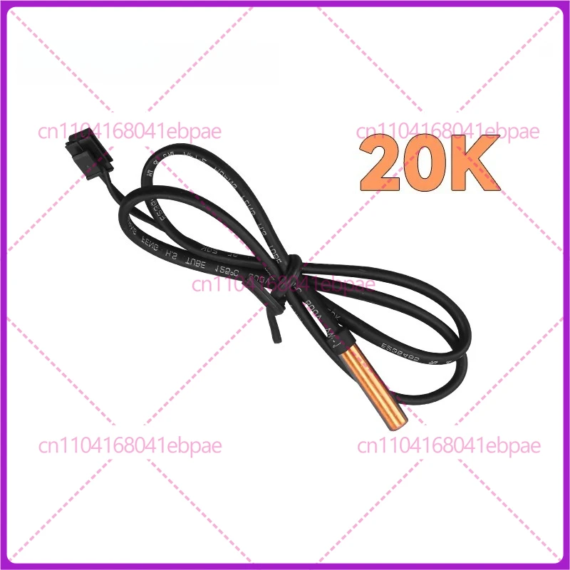 

Датчик температуры (термозонд) 20K для внутреннего блока кондиционера Gree, медная трубка, комплект для измерения температуры.