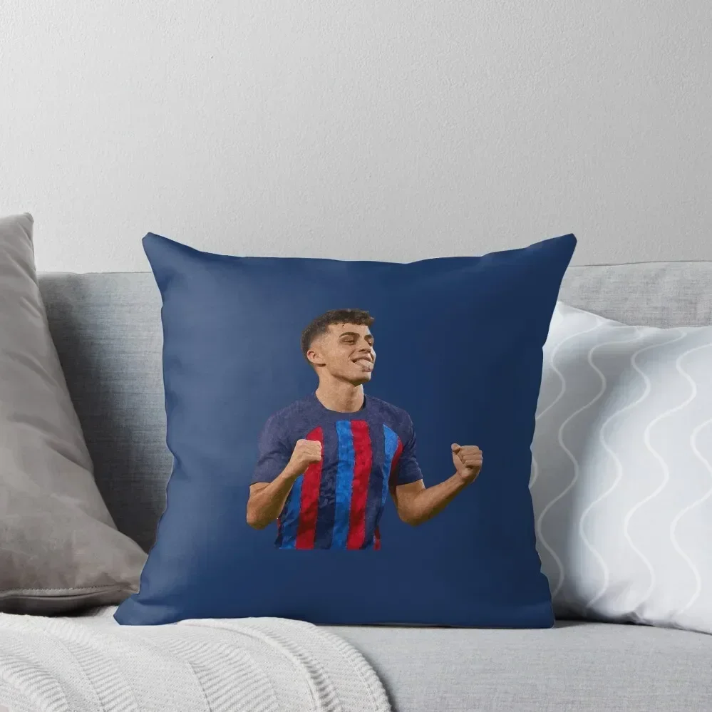 

Pedri Barcelone Throw Pillow New year Custom Cushion Decorative pillowcase Decorative Cushion pillow