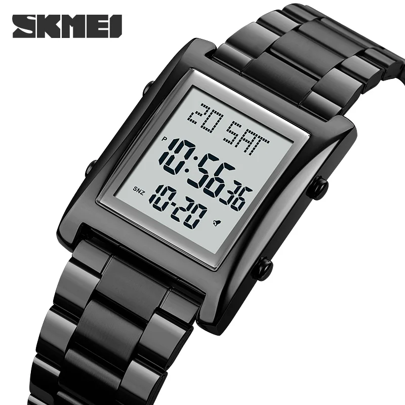 SKMEI Einfache Wecker Sport Armbanduhren Outdoor Uhr Für Männer Frauen Mode Chrono Wasserdichte Digitale Uhren reloj hombre
