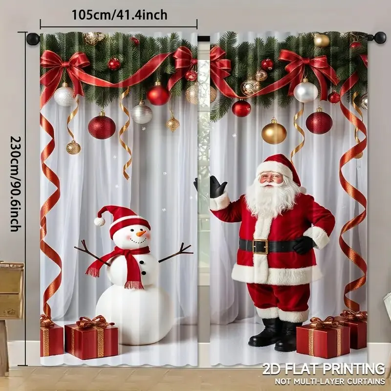 Santa Claus Curtain…