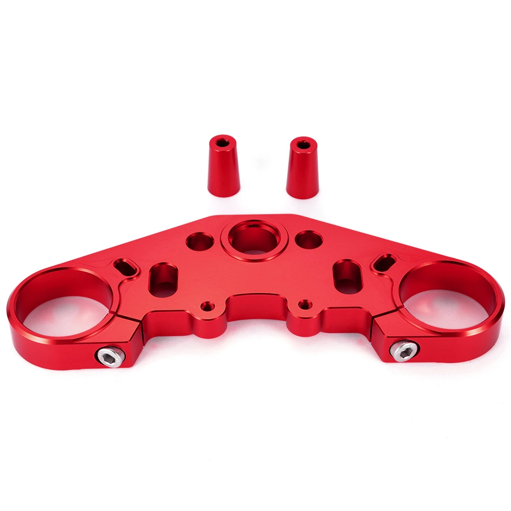 Motorcycle CNC Decal Sticker Pad Triple Tree Top Clamp Upper Front Protector for Yamaha YZF R15 V3 2017 2018 2019 2020
