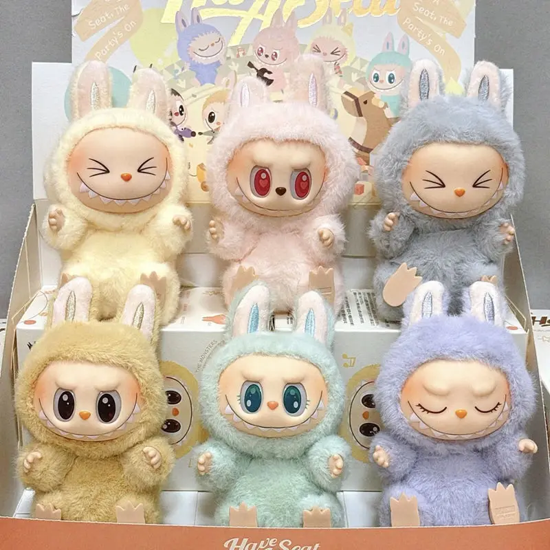 

Genuine POPMART Labubu Have A Seat Blind Box Labubu Keyhain Backpack Charm Labubu The Monsters Mystery Box Decoration Gift