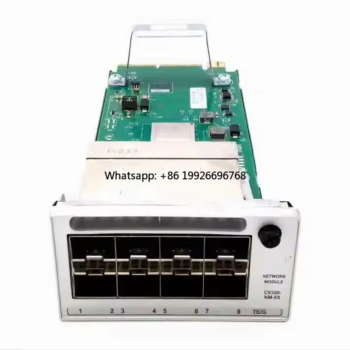 

New Original C9300X-NM-8Y Network Advantage Module 8x 25G/10G/1G Network Interface Module