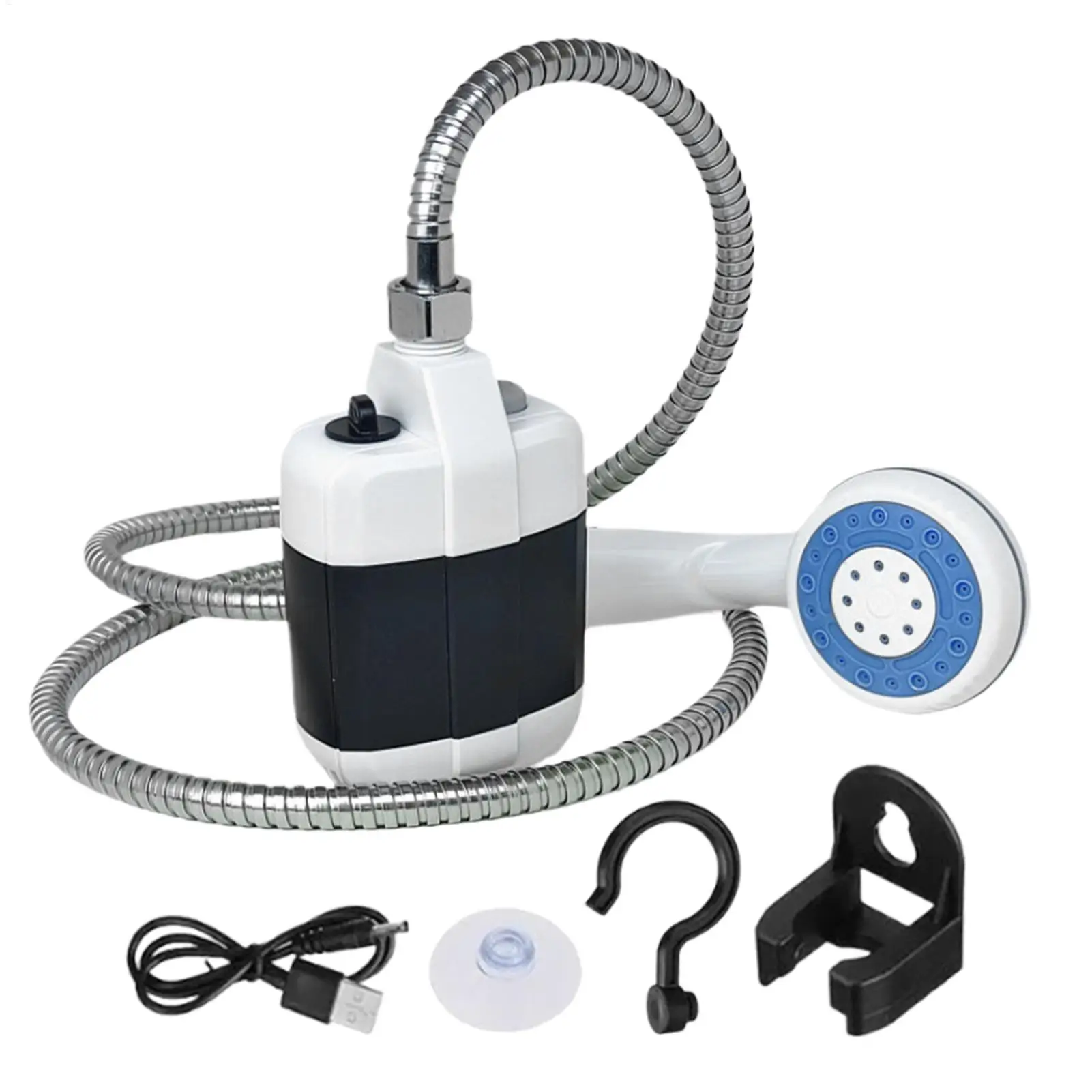 

Portable Shower Portable Electric Shower Outdoor Bathing Equipment Handheld Electric Showering Device For Hiking Beach
