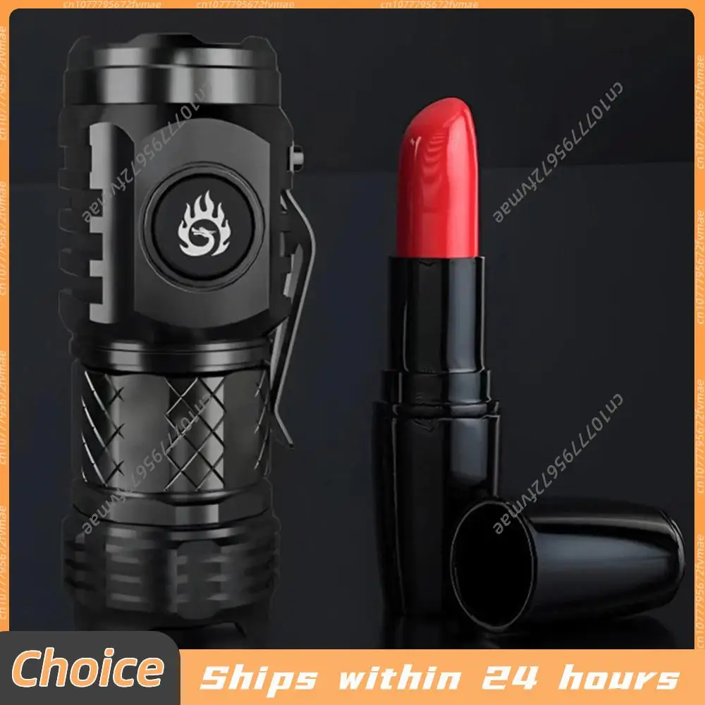 Type-C Rechargeable LED Work Light 5 Light Mode Waterproof Flashlight for Camping Car Repairing for Emergency Job Site Lighting