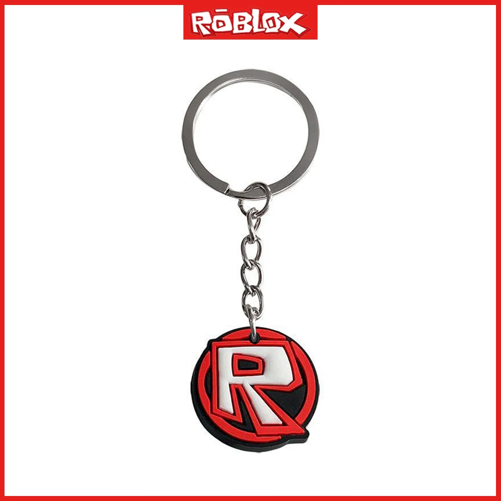 New Roblox Men Women Cartoon Keychain Creative Car Key Student Backpack Pendant Silicone Keychain Small Item Birthday Christmas