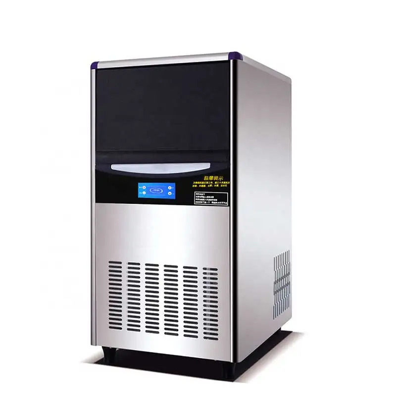 Cube Ice Machine High Output 220v/50hz 40KG/day Production Wholesale Commercial Ice Machine Snack Machine