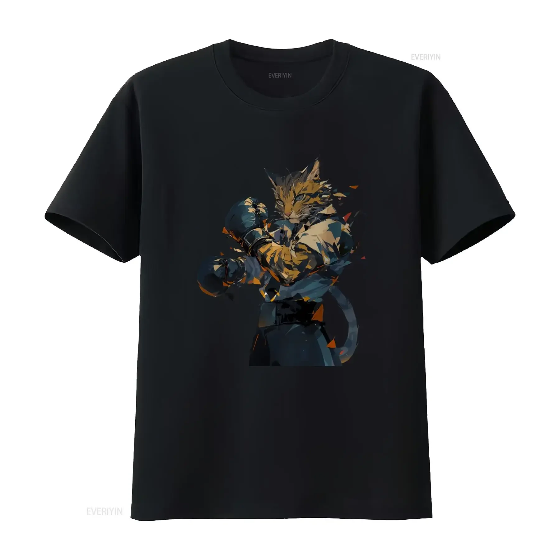 Bengal Cat Boxer T Shirt Wearing Boxing Gloves Unique Lover Apparel Fun Animal Design Stylish and Eye Catching for Lovers