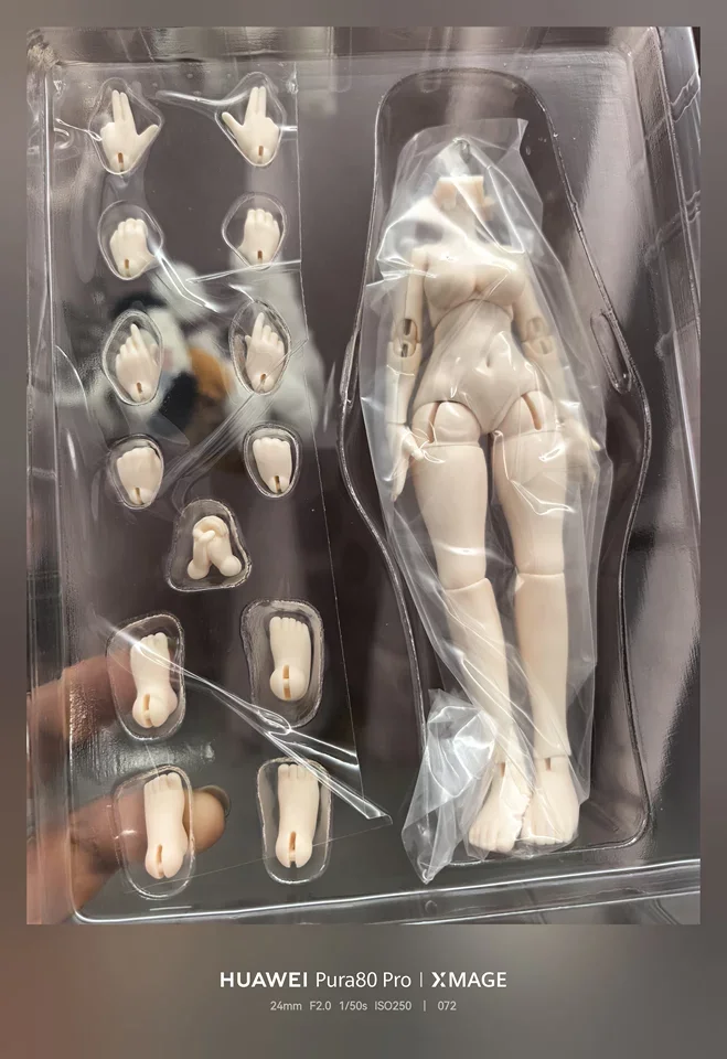 1/12 Lovely Style Star Dream Articulated Doll Body Compatible With OB11 GSC Clay Head BJD Accessories Ready Customization