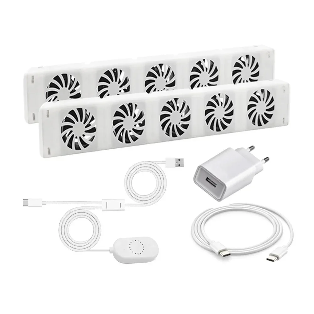 Ventiladores de radiador 1,65 W para juego de extensión de refuerzo de radiador inteligente ventilador 50/60Hz AC 350MA hogar 100-240V 50/60Hz AC 350MA