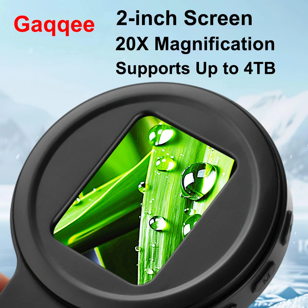 

20X Ultra-High Magnification Digital Microscope 2-Inch High-Definition Large Screen for Mobile Phone Repair Portable Microscope