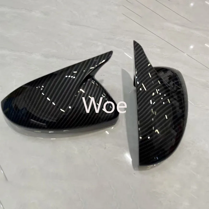 Woe Car horn shaped rearview mirror protective cover made of ABS material For Opel Corsa F 2019 - 2025