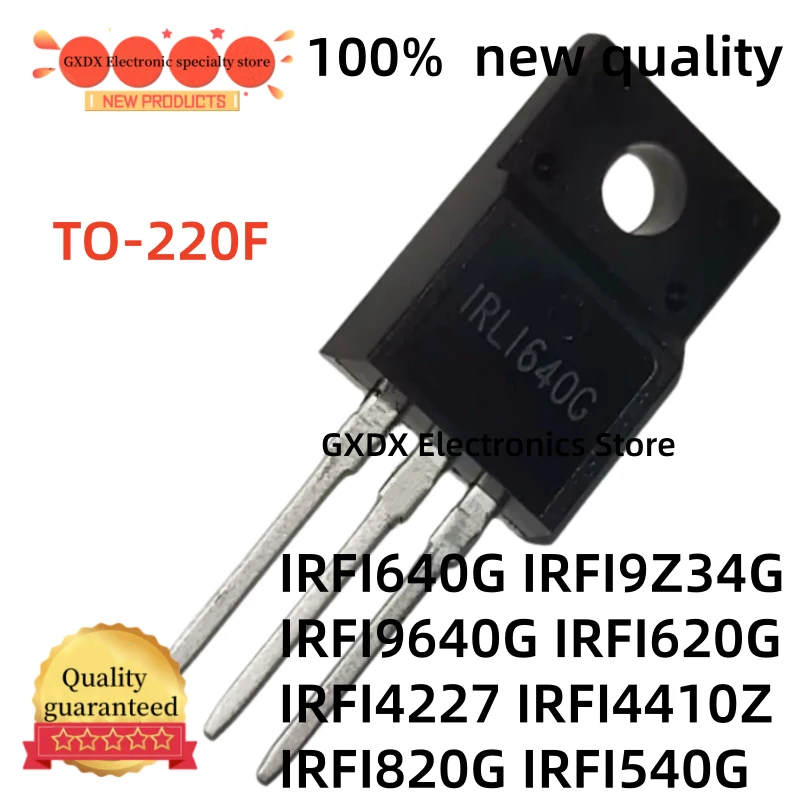 10-20-30Uds IRF1620G IRF19640G IRF19Z34G IRF14227 IRFI620G IRFI9640G IRFI9Z34G IRFI4227 IRFI540G IRFI4410Z IRFI820G IRFI640G