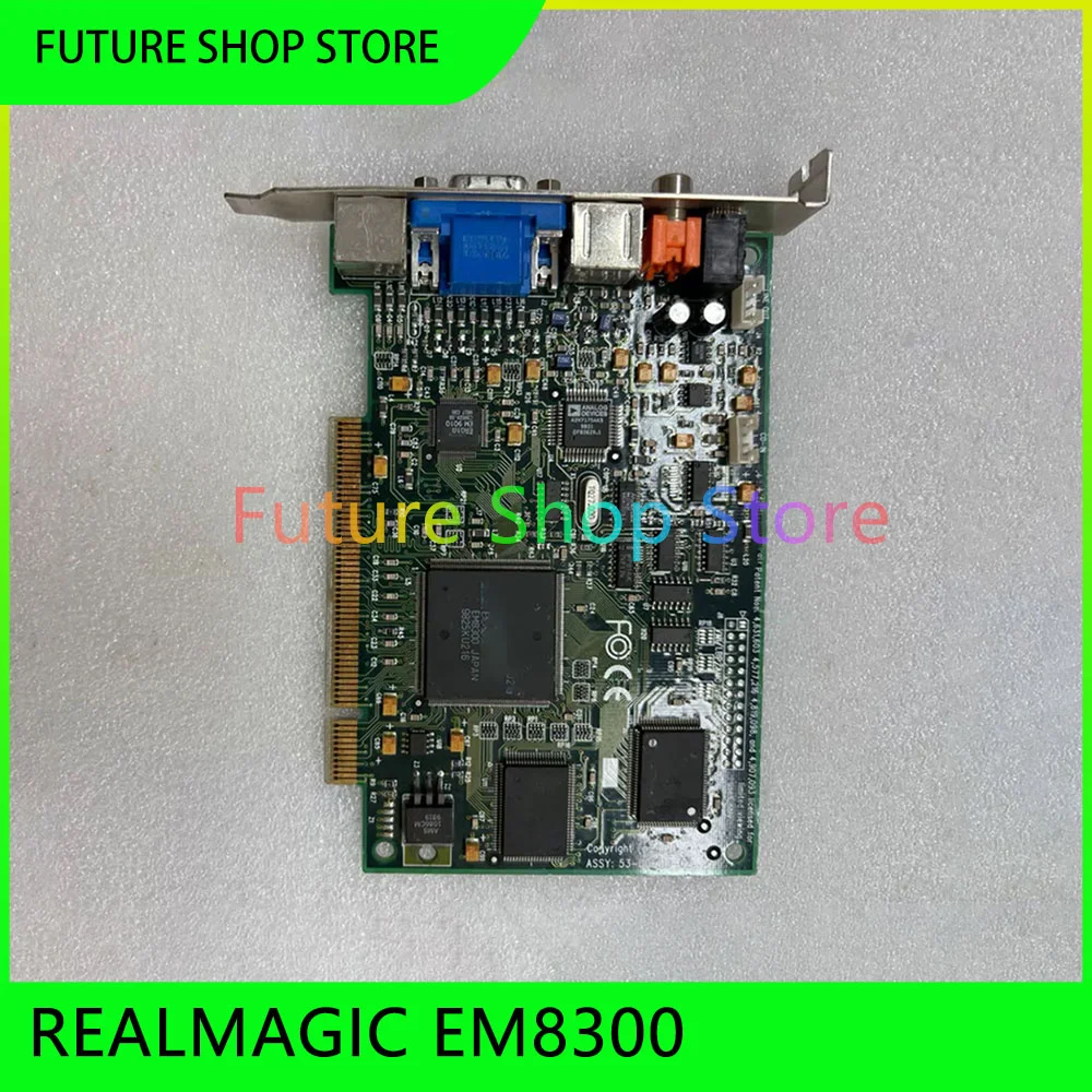 PCI Interface DVD Decoding Card Acquisition Card ASSY: 53-000519-02 REALmagic EM8300