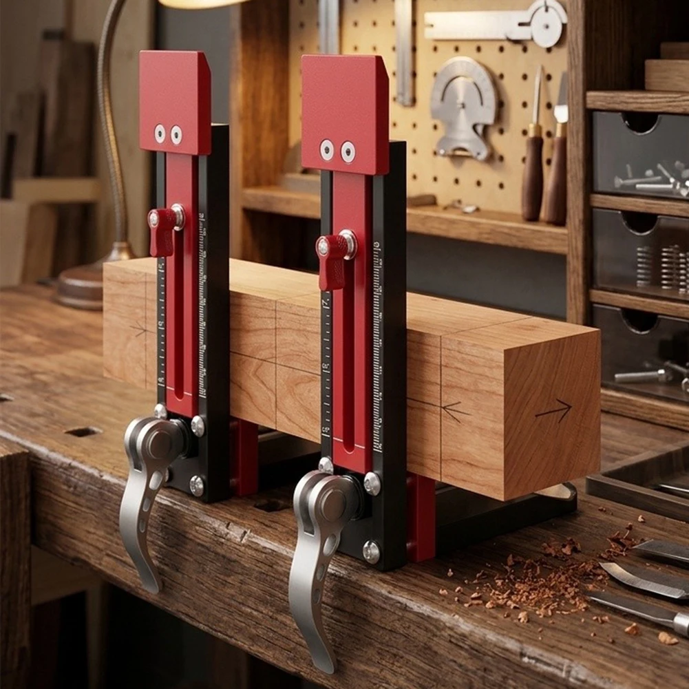 1/2pcs Wall Panel Installation Tool Kit Mounting Kit Adjustable Stepped Board Install Jig For Woodworking Tools