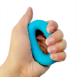 Hand Trainer Carpal Expander Grip Finger Strength Power Gripper Gripping Ring Stress Relief Gym Home Exercise Fitness Equipment