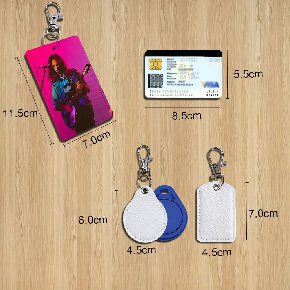 Deadbeat Tame Impala Loser Kevin Parker Card Holder Keychain Key Ring Door Lock Access Protective Case For Security Gift