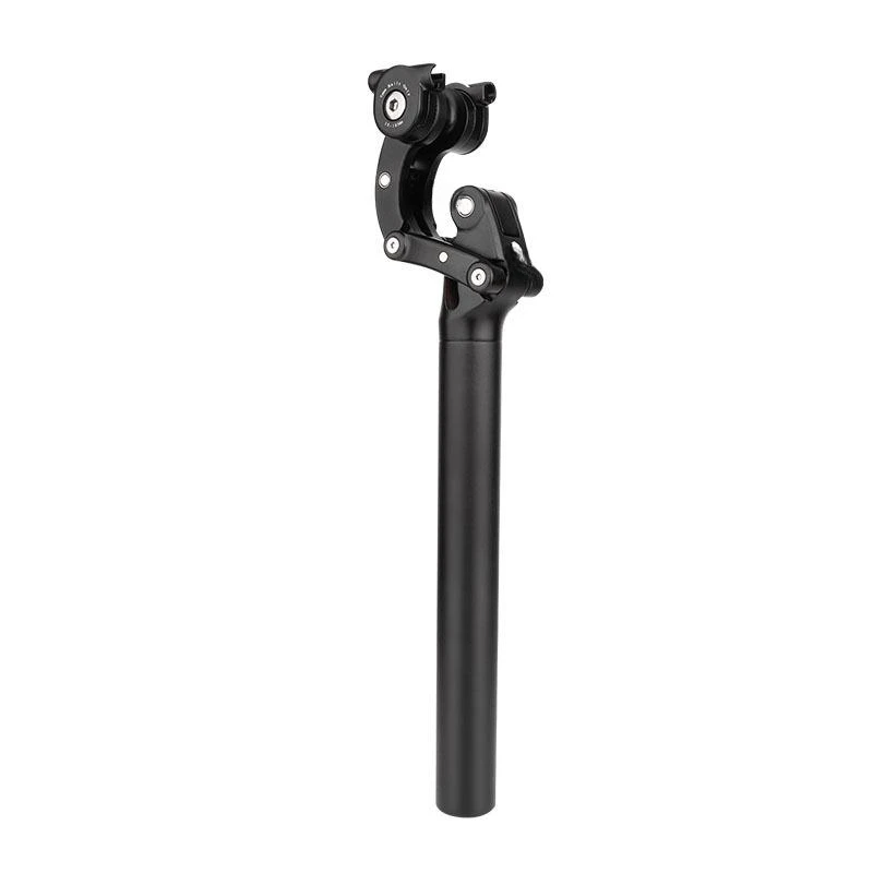 

STLF Mountain Bike Cross-country Shock Absorber Seat Tube 27.2/31.6mm Aluminium Alloy Black 27.2/31.6mm Seat Post for Bicycle Cy