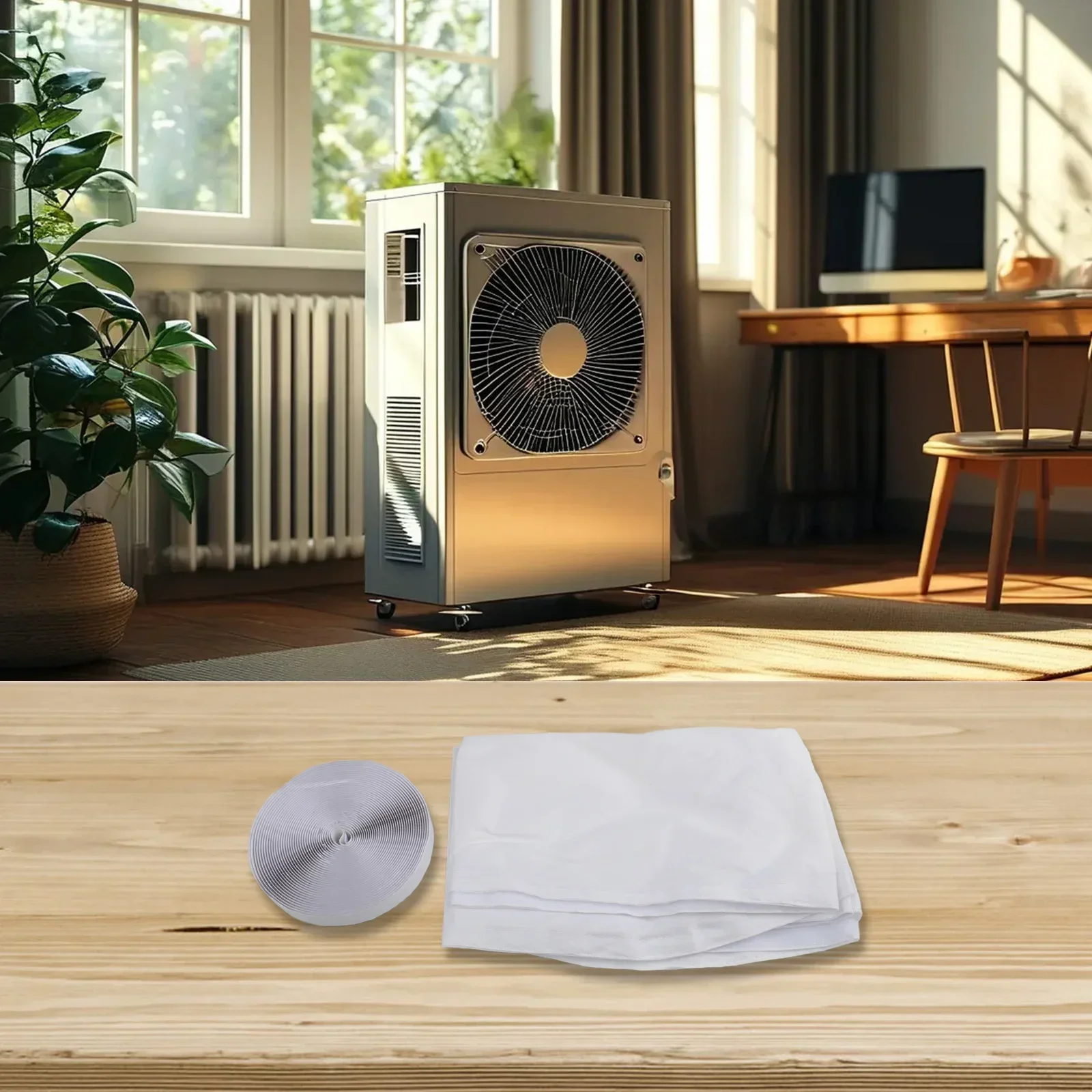 

Cloth Sealing Sealing Cloth Mobile Part Thickened Polyester Coated UV Resistant For Air Conditioning Units Water Resistant