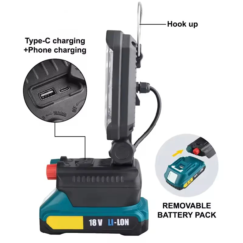 

LED Flood Light Outdoor Camping Work Light