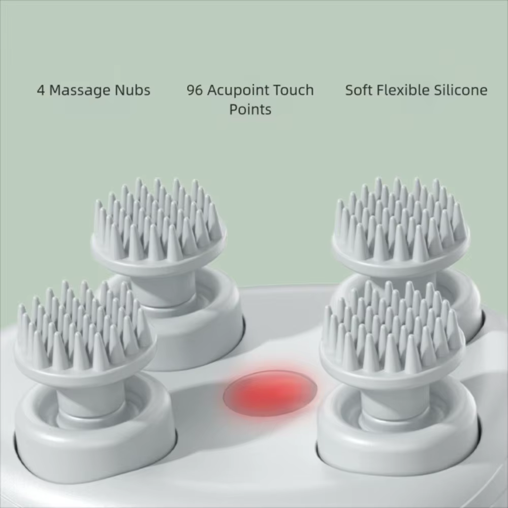 Multi-Function Electric Pet Massager Portable USB Rechargeable Vibrating Scalp Massager Waterproof Three-speed Adjustment