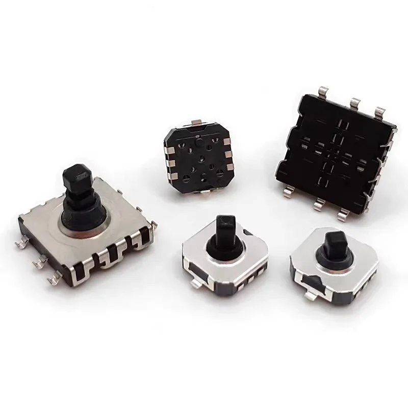 10PCS Five-way switch 7x7x5H six-foot 7x7x6 patch 10X10X9 multi-directional button navigation key switch