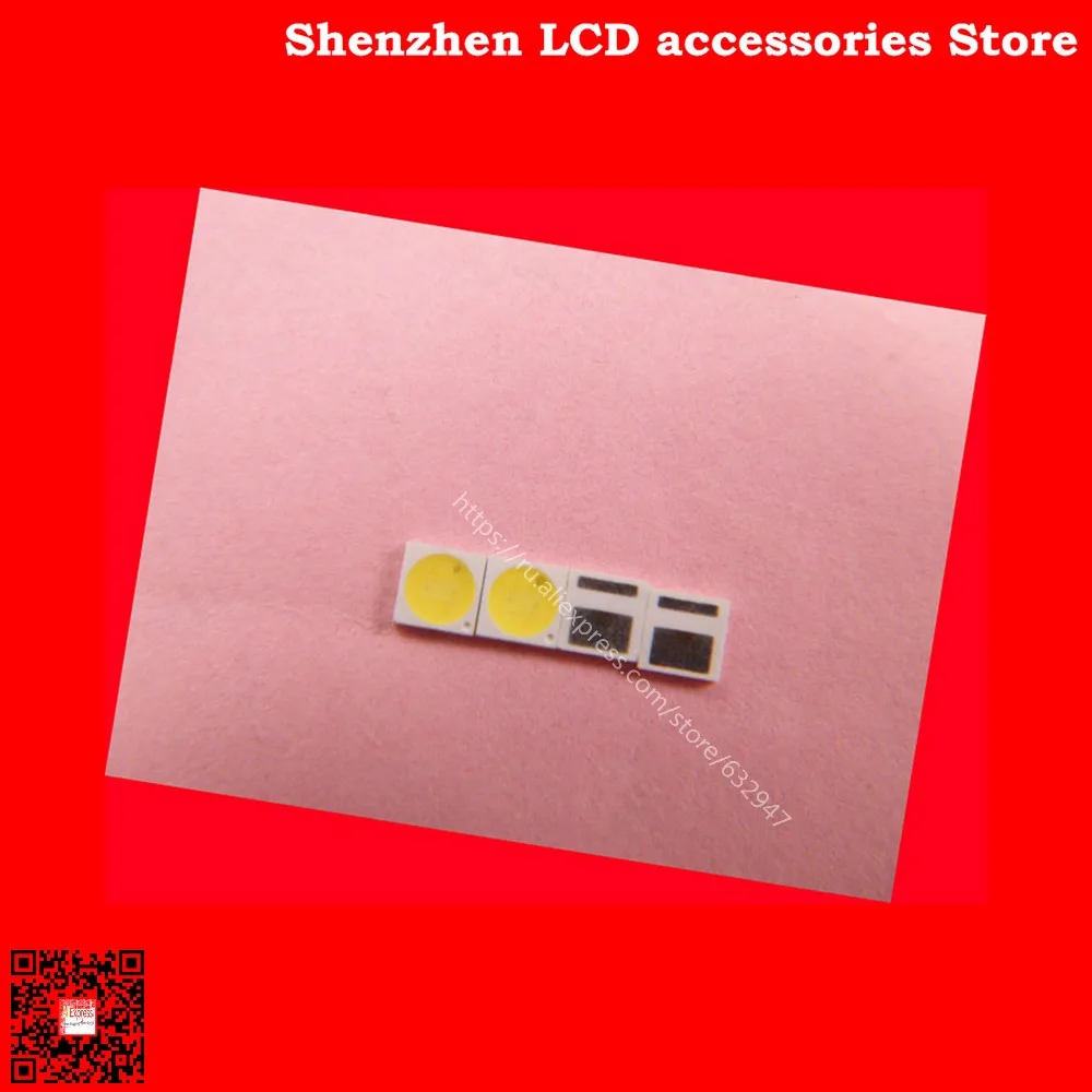 200 جزء/الوحدة لصيانة Konka هيسنس تشانغهونغ LED LCD إضاءة خلفية للتلفاز أضواء مع AOT 3030 مصلحة الارصاد الجوية حبيبات مصباح مستديرة متفاوتة الأحجام 3 فولت