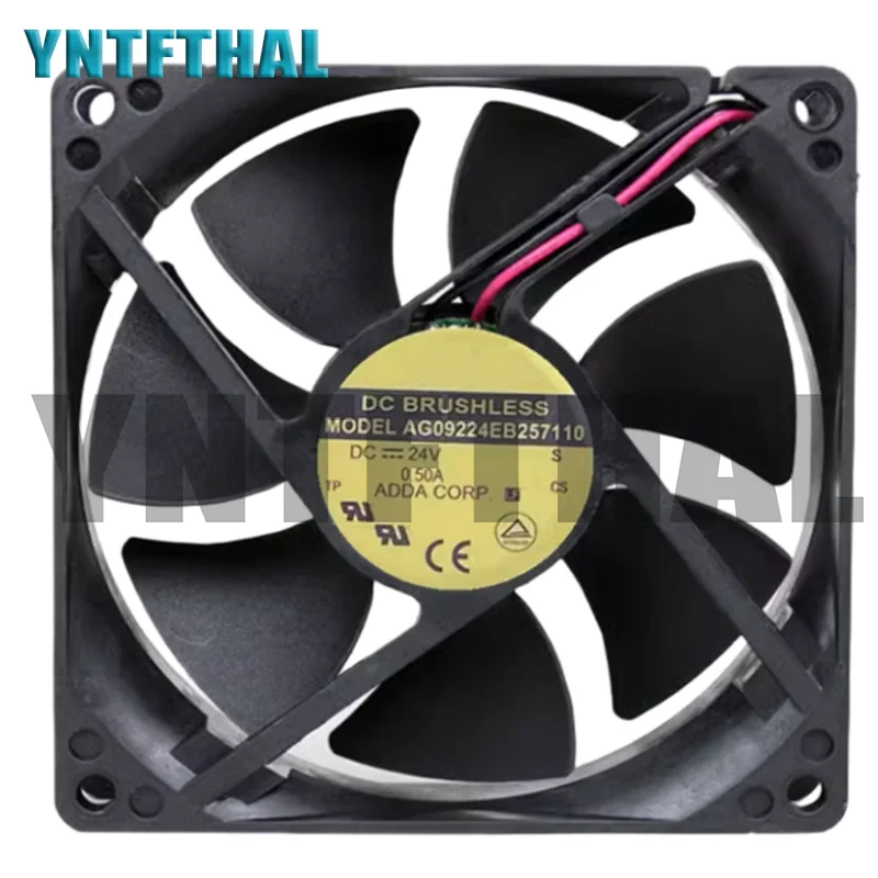 

New AG09224EB257110 24V 0.50A 2Wire Cooling Fan