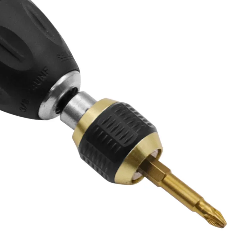 2pcs Hex Shank 60mm Keyless Drill Chuck Screwdriver Impact Driver Adaptor Drill Bit Tool Quick Change Convertor Adapter Tools