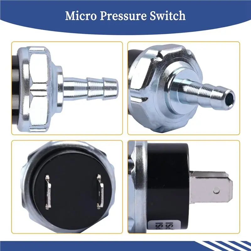 BPA-Free 2X Air Compressor Mini Pressure Switch AB-9063290 For D55146 D55167 D55168 D55146-CA D55167-CA D55168-CA 180-225PSI