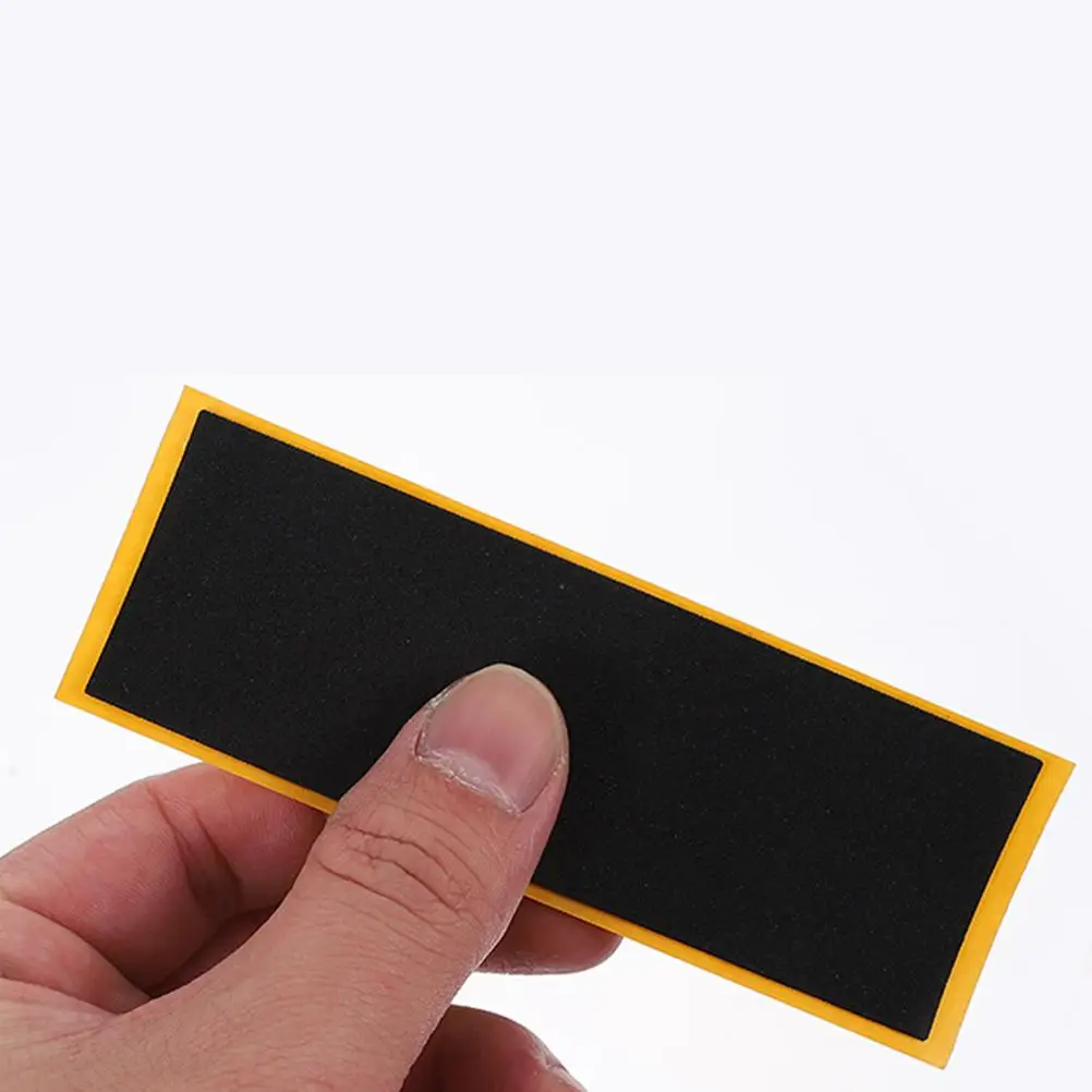 20 pezzi di nastro adesivo in schiuma nera per skateboard con dita, adesivi antiscivolo, schede per dita pretagliate, accessori per mini skateboard