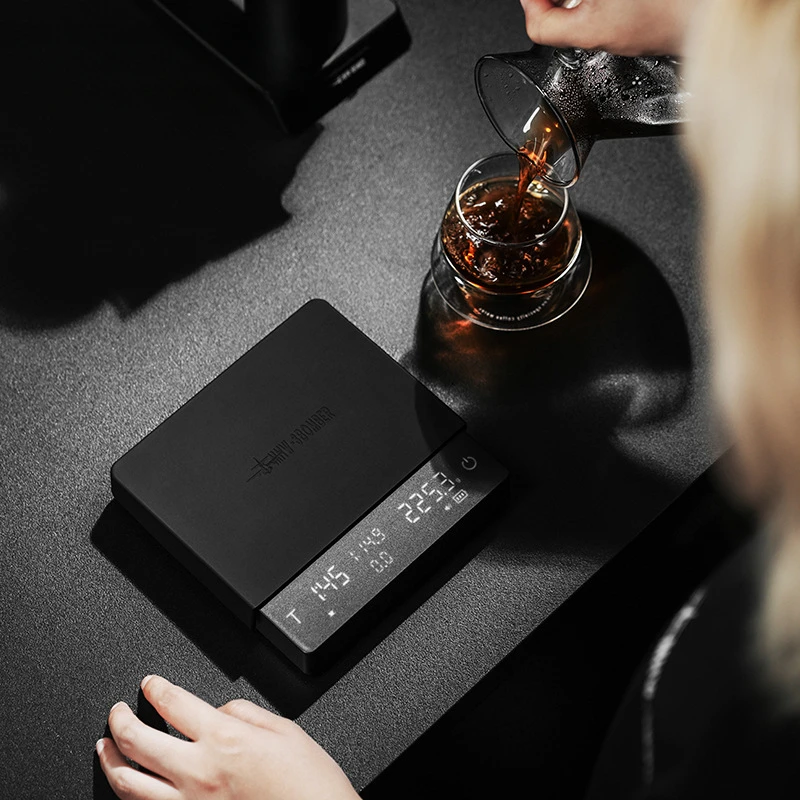 

MHW-3BOMBER Bomber Cube 3.0 Pro - Coffee Electronic Scale with Flow Rate Monitoring, Weighing & Timer