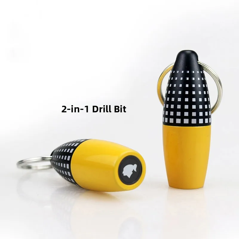 Portable Cigar Cutter And Drilling Machine Double Caliber Cigar Scissors Two-In-One Multi-Functional Cigar Knife