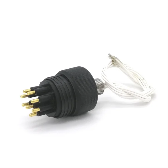 

IP69K waterproof Subconn IL8F BH8M male and female wet-plug 8-pin brass marine ro bot remote control power underwater connector