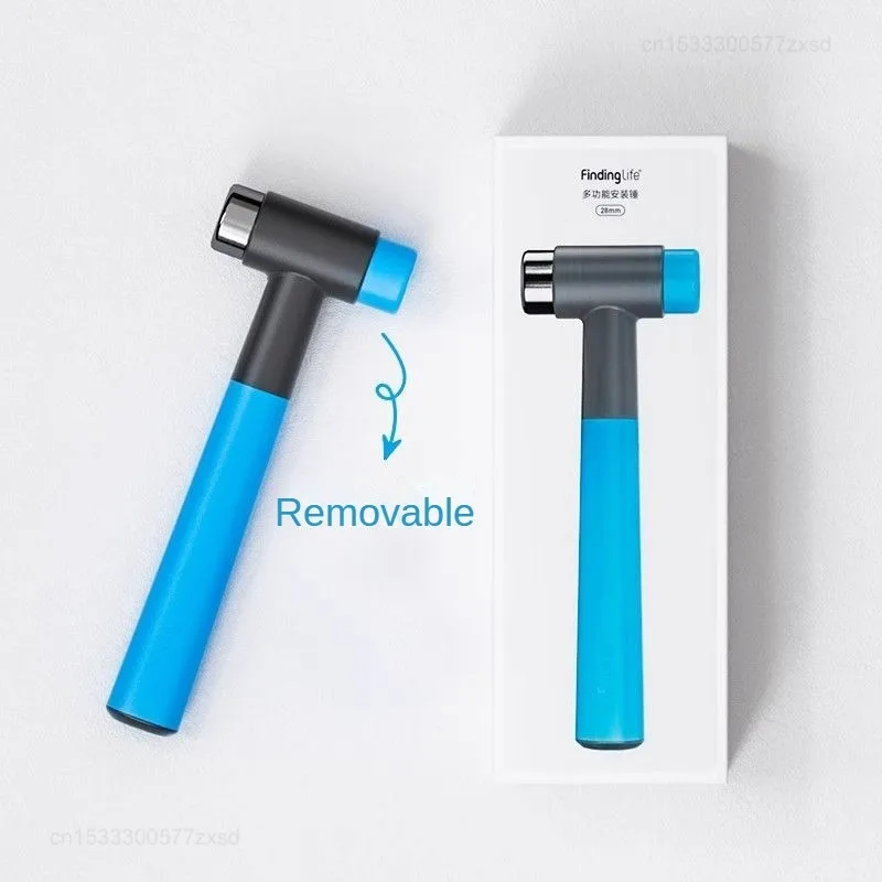 Xiaomi FINDER Mini gumowy młotek dwustronna instalacja domowa młotek wielofunkcyjny do naprawy stolarki ręczne narzędzia nowe