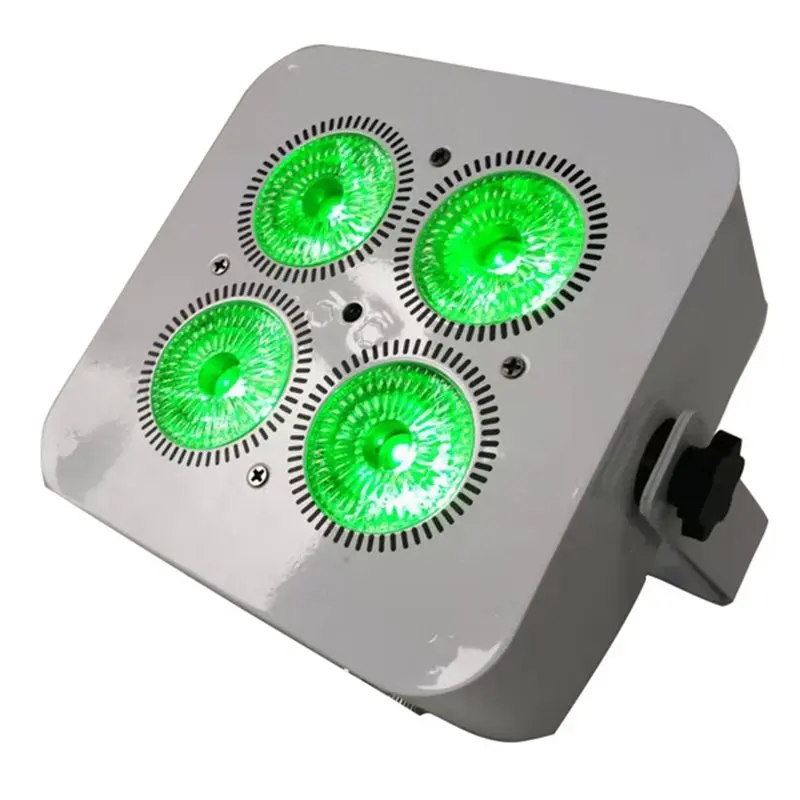 

【PARTY DAY】RGBWA UV 4X18w LED 6IN1 Color Battery Wireless Led Par Light Mini Battery 2.4G For Party Light