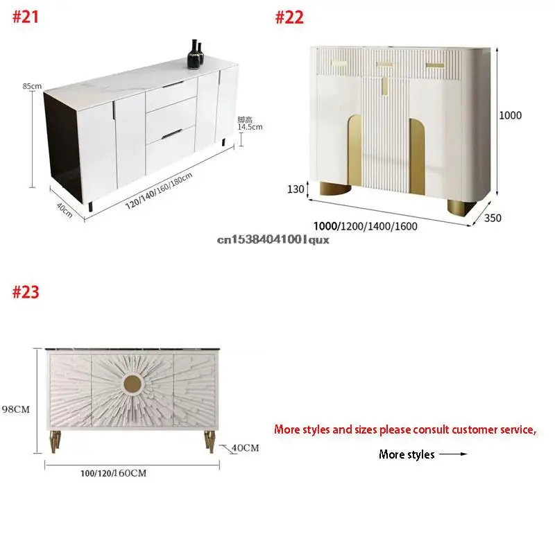 Armoires de Rangement de Luxe pour Chambre à Coucher, Taille Personnalisée et Documents, Buffet de Salle à Manger, Meubles de Maison