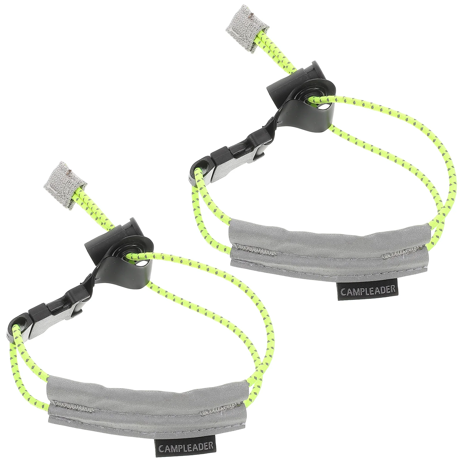 

2 Pcs Belt Bicycle Pant Leg Straps Adjustable Bike Pants Elastic Rope Reflective Night Run