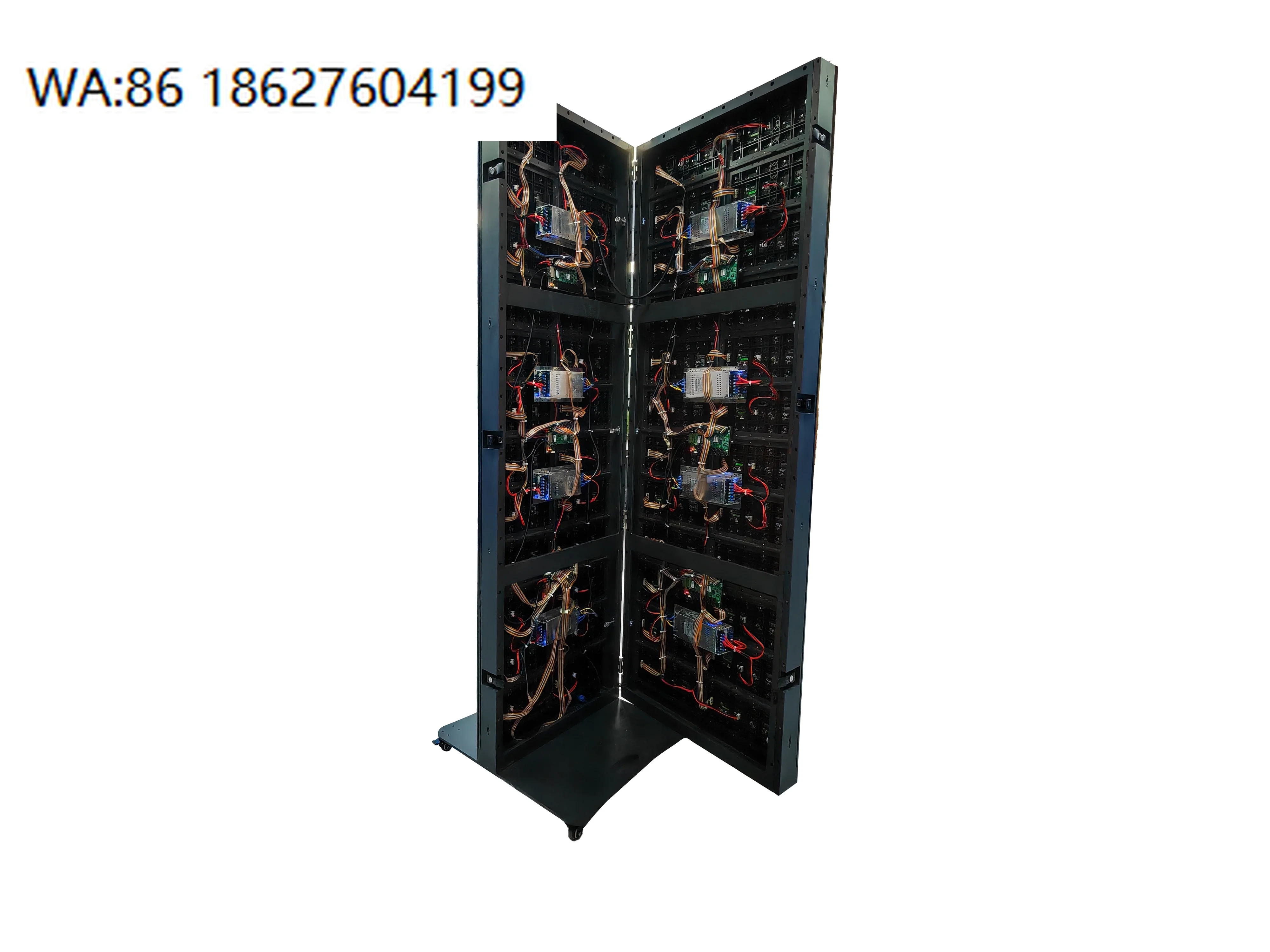 Custom HD LED Poster Stand Totem P2 P2.5 P1.86 Double Sided Foldable Advertising Display