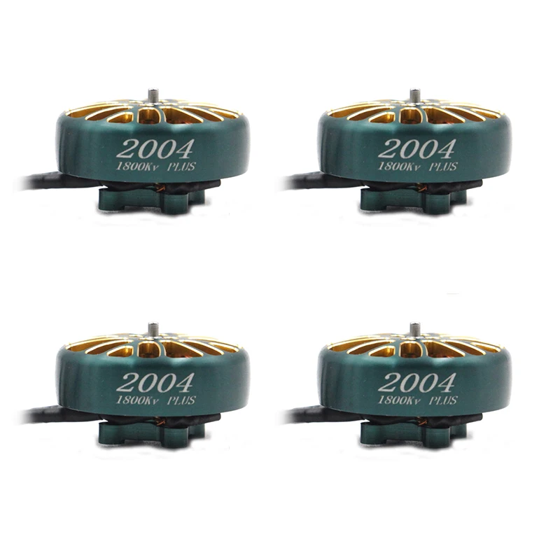 Lannrc 2004 1800kv 2500kv 3000kv 3-6S Lipo Borstelloze Motor 12X12Mm 12n 14P Voor Rc Fpv 3.5-5 Inch Propeller Racen Drone